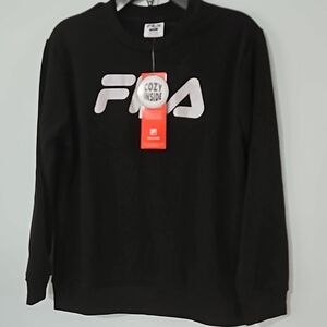 FILA Men's Black Sweater
